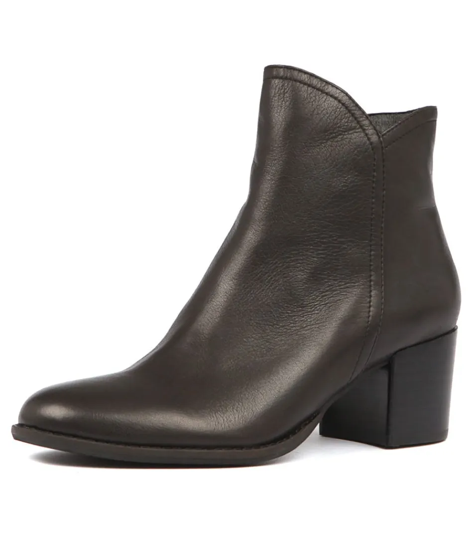 Women DJANGO & JULIETTE Boots<Mockas Black Leather