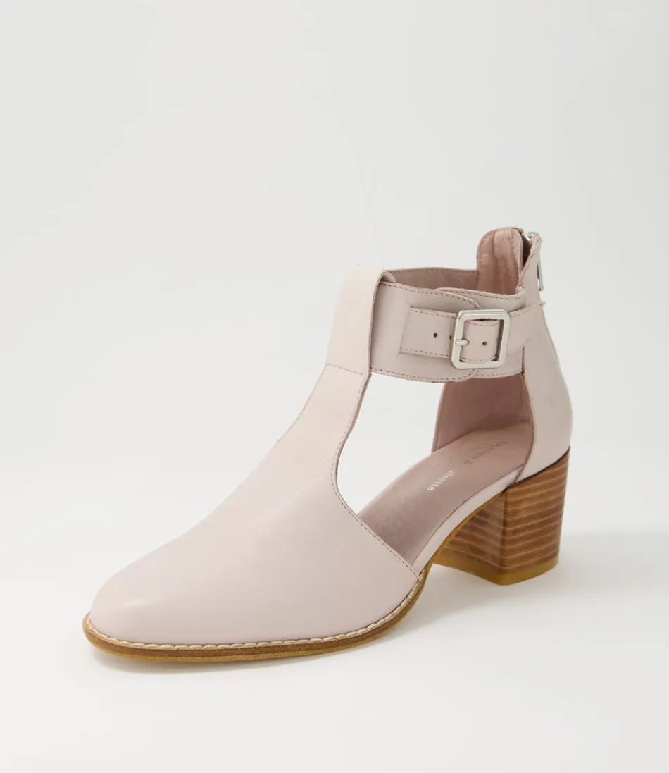 Women DJANGO & JULIETTE Heels<Murvin Pale Pink Leather Heels