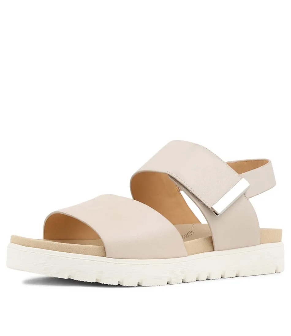 Women ZIERA Flats<Nakta Xw Nude Leather Sandals