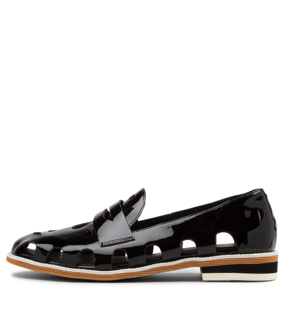 Women DJANGO & JULIETTE Loafers<Nalwa Black Patent Leather Loafers