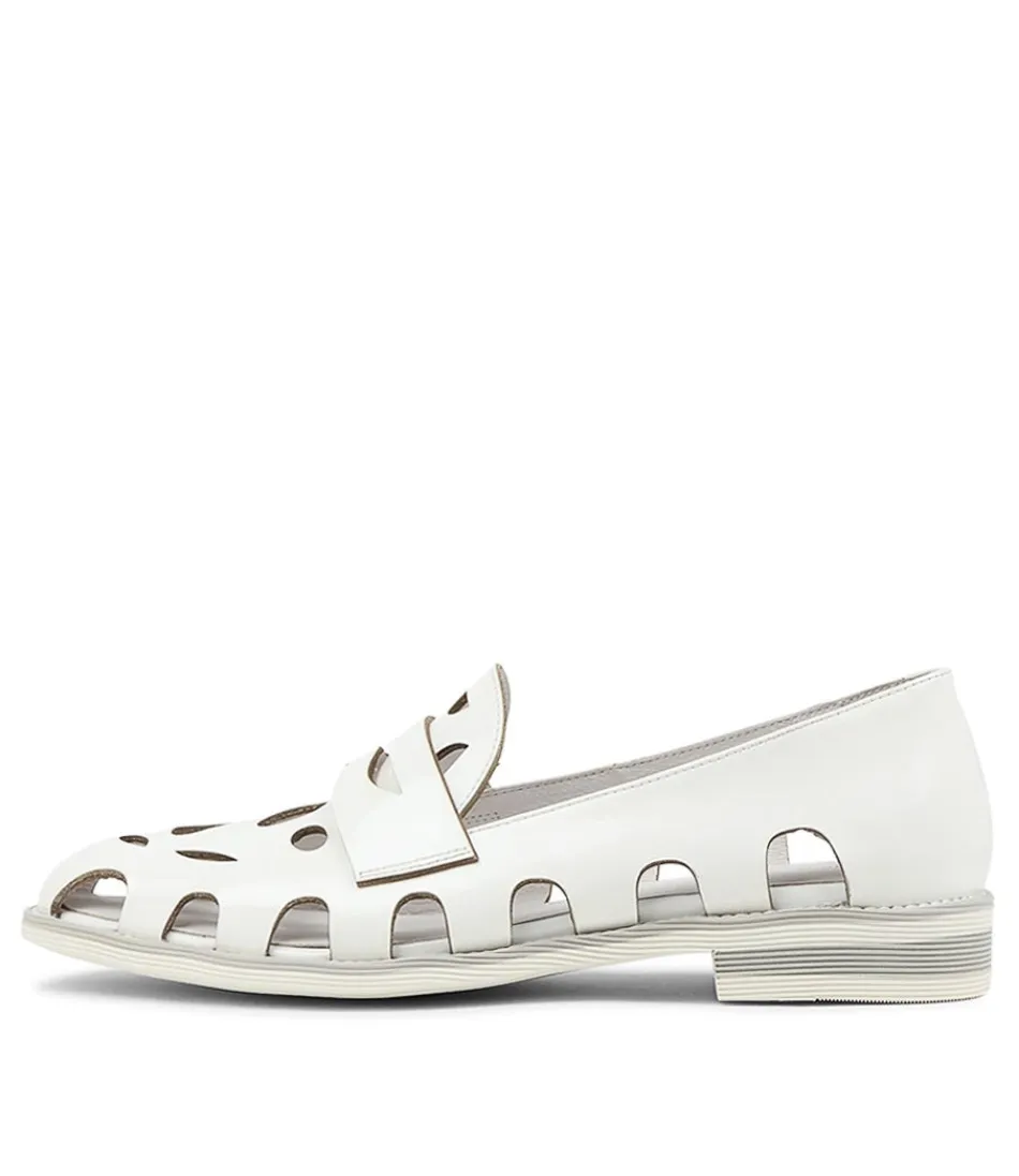 Women DJANGO & JULIETTE Loafers<Nalwa White Patent Leather Loafers