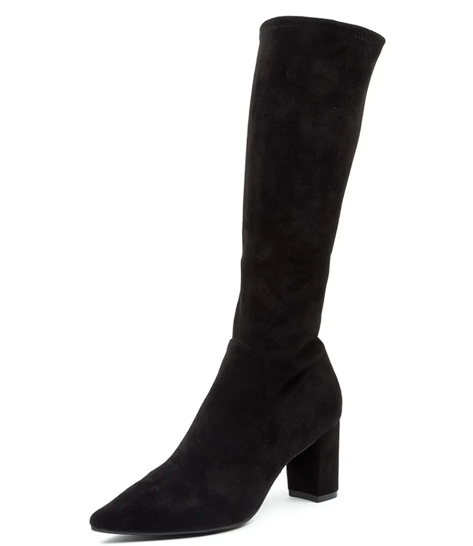 Women DJANGO & JULIETTE Boots<Norass Black Stretch