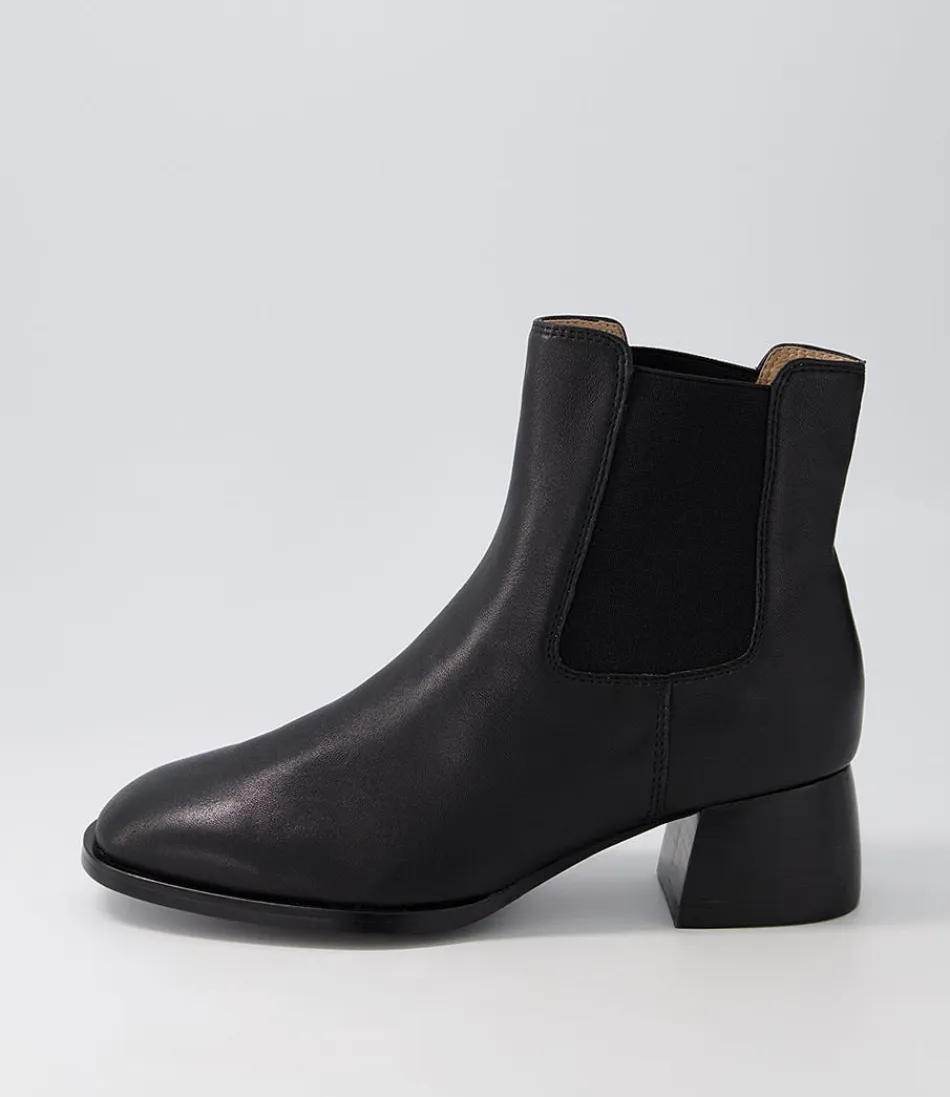 Women DJANGO & JULIETTE Boots<Noyce Black Leather Chelsea Boots