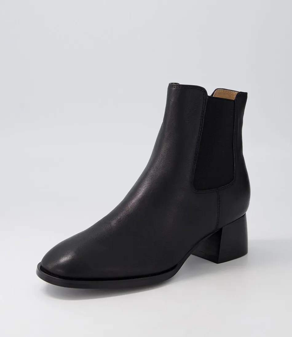 Women DJANGO & JULIETTE Boots<Noyce Black Leather Chelsea Boots