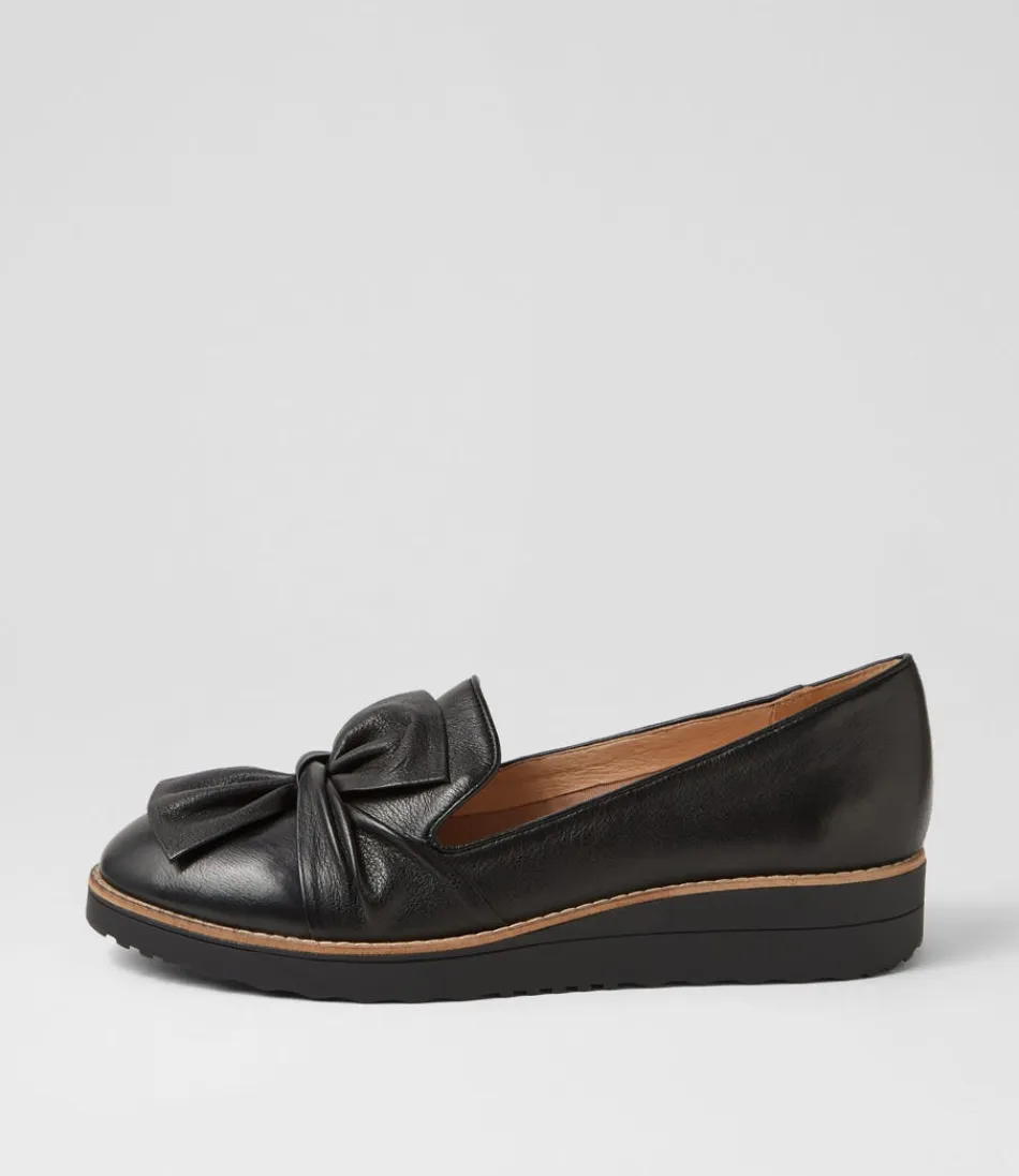 Women TOP END Loafers<Oclem Black Leather