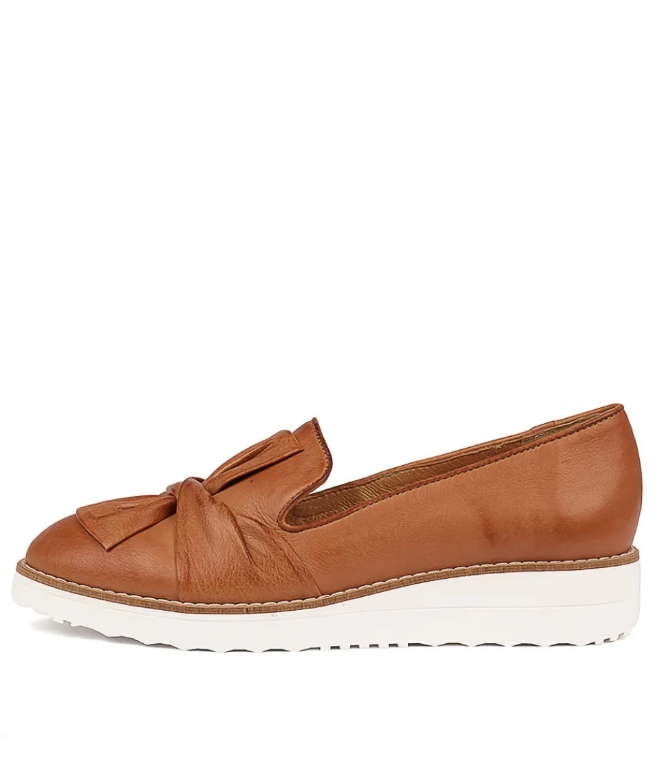 Women TOP END Loafers<Oclem Dk Tan Leather