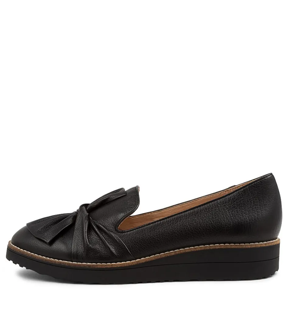 Women TOP END Loafers<Oclem Lrg Black Leather