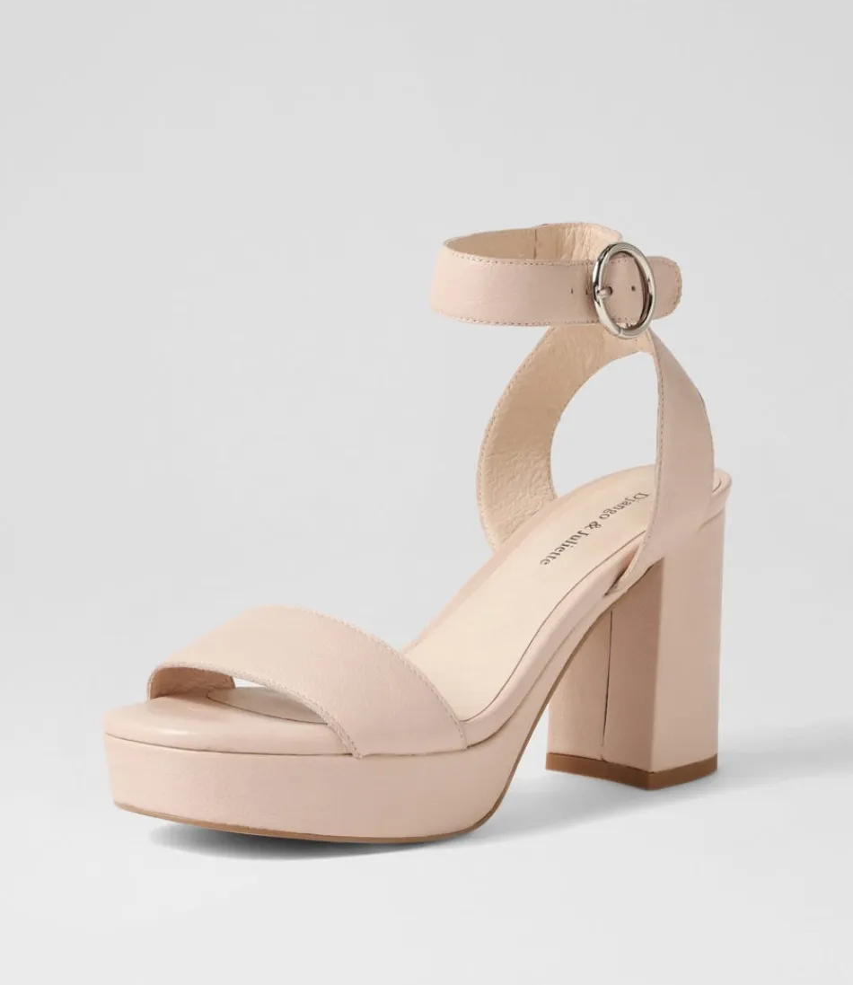 Women DJANGO & JULIETTE Heels<Oita Nude Leather Sandals