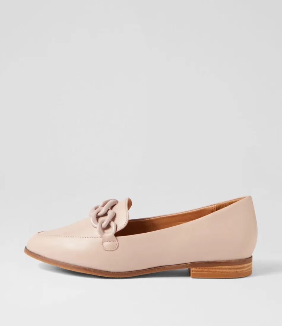 Women ZIERA Loafers<Olange Xw Rose Leather Loafers