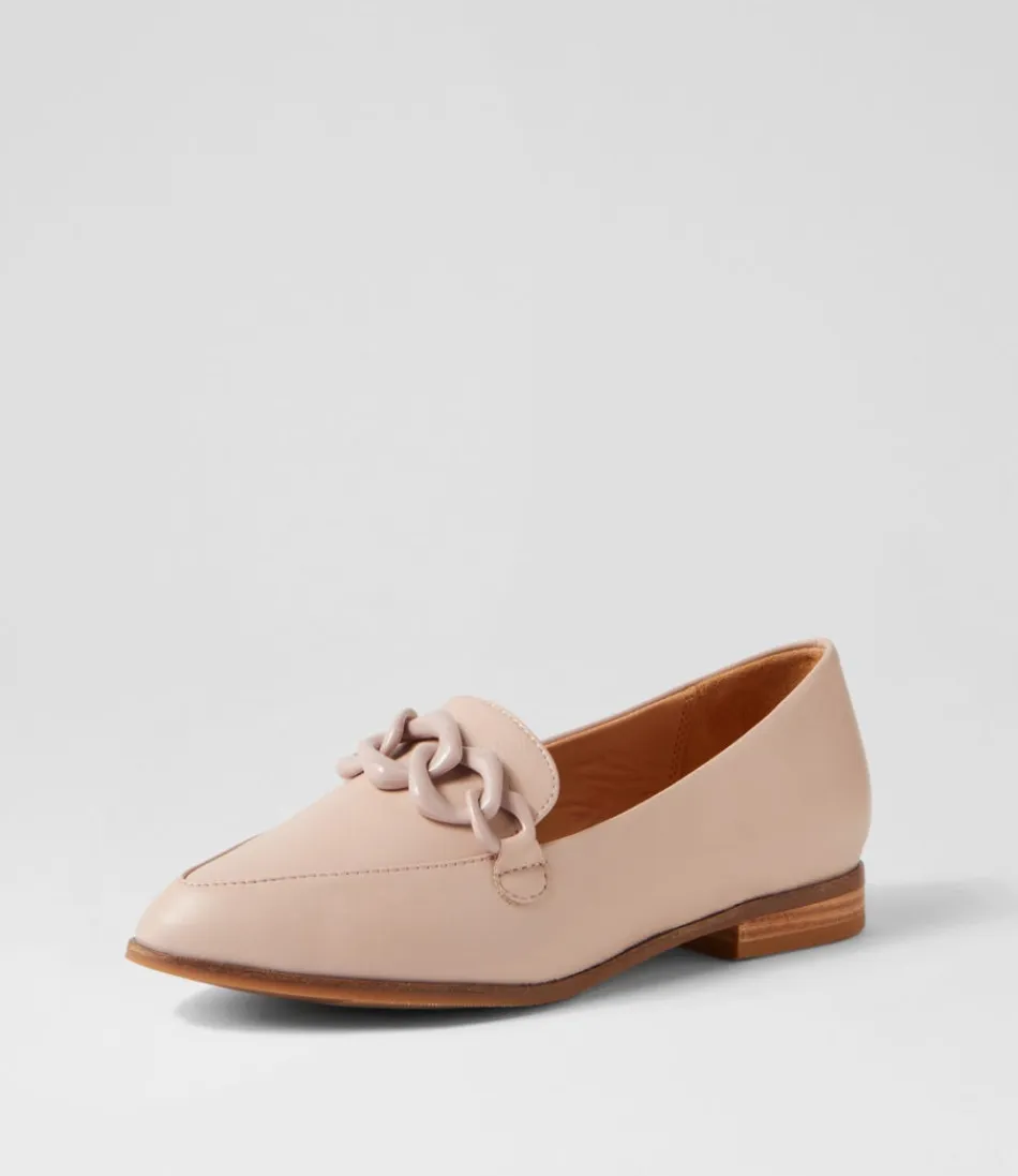 Women ZIERA Loafers<Olange Xw Rose Leather Loafers