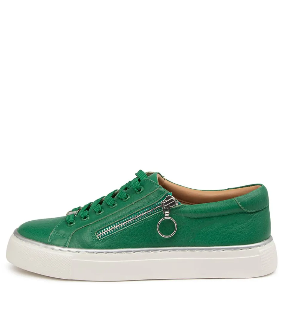 Women ZIERA Comfort<Pamela Xf Emerald Leather