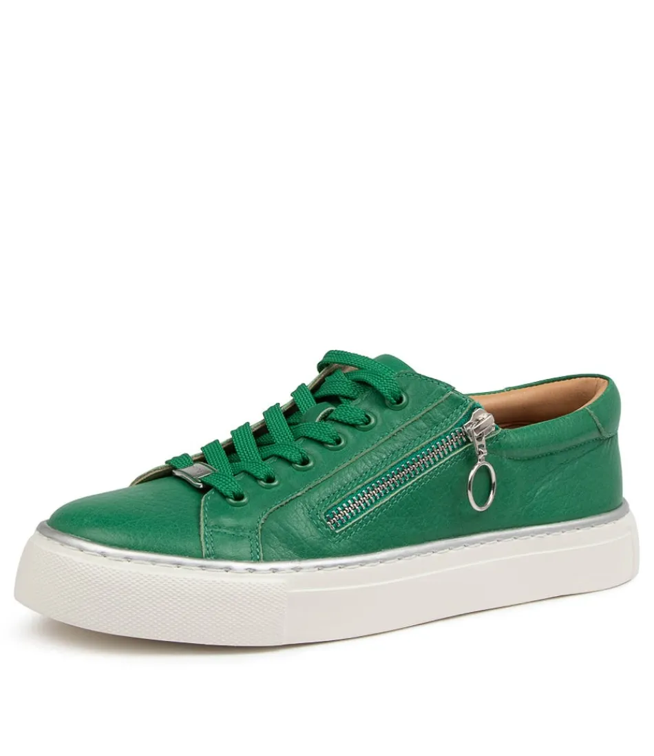 Women ZIERA Comfort<Pamela Xf Emerald Leather