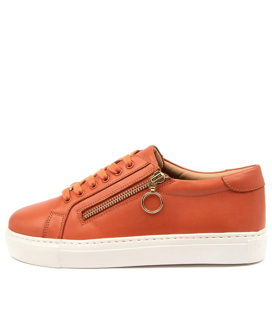 Women ZIERA Comfort<Pamela Xf Paprika Leather