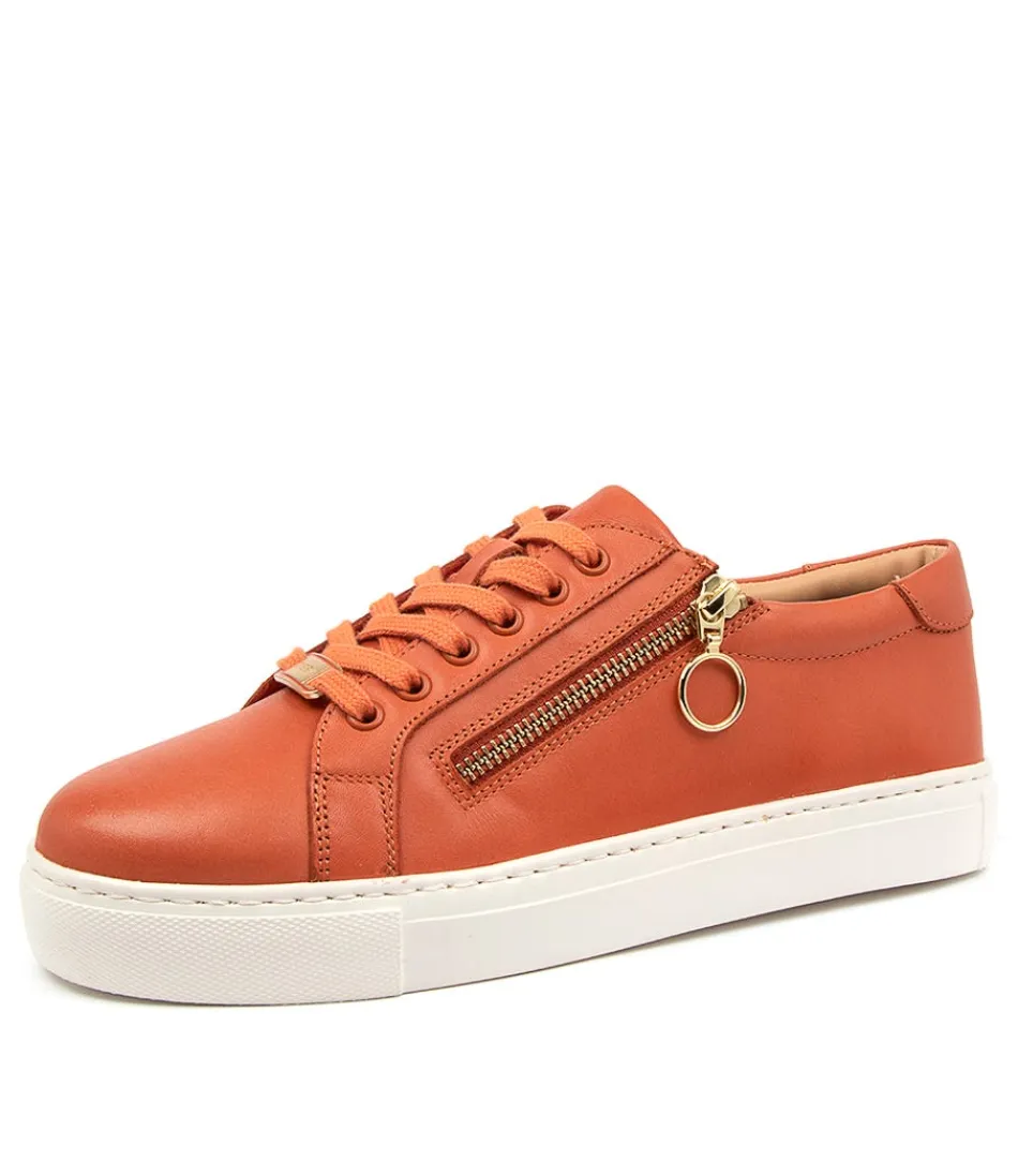 Women ZIERA Comfort<Pamela Xf Paprika Leather