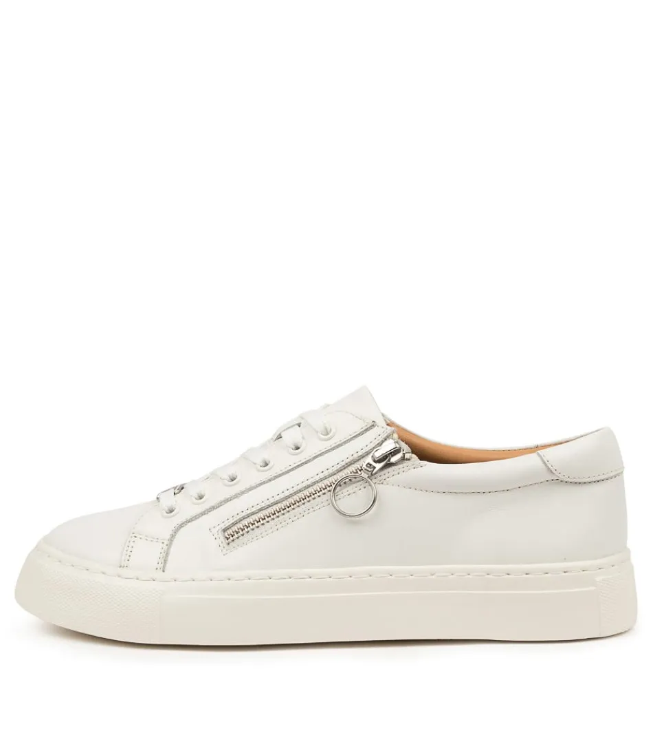 Women ZIERA Comfort<Pamela Xf White Leather