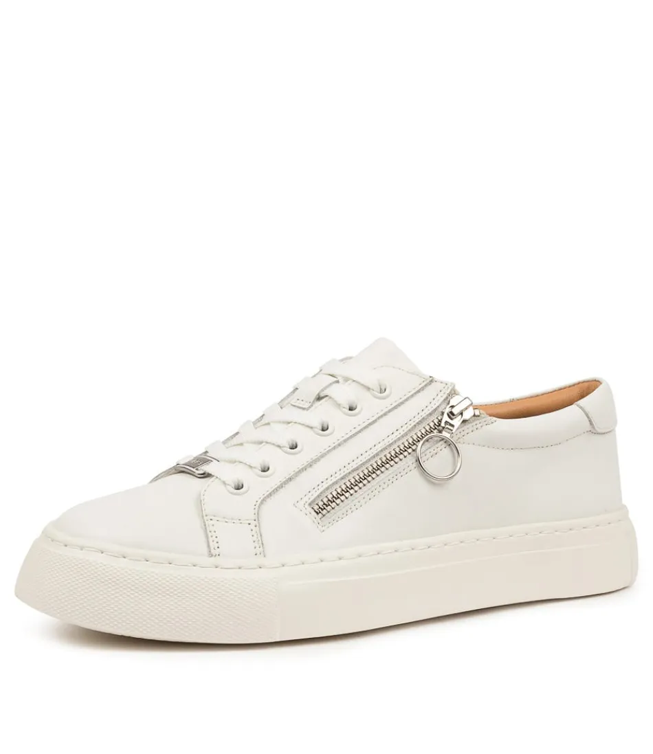 Women ZIERA Comfort<Pamela Xf White Leather