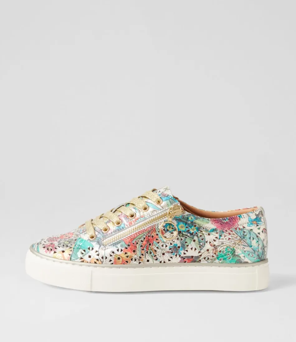 Women ZIERA Sneakers<Pandoe Xf Spring Garden Leather Sneakers