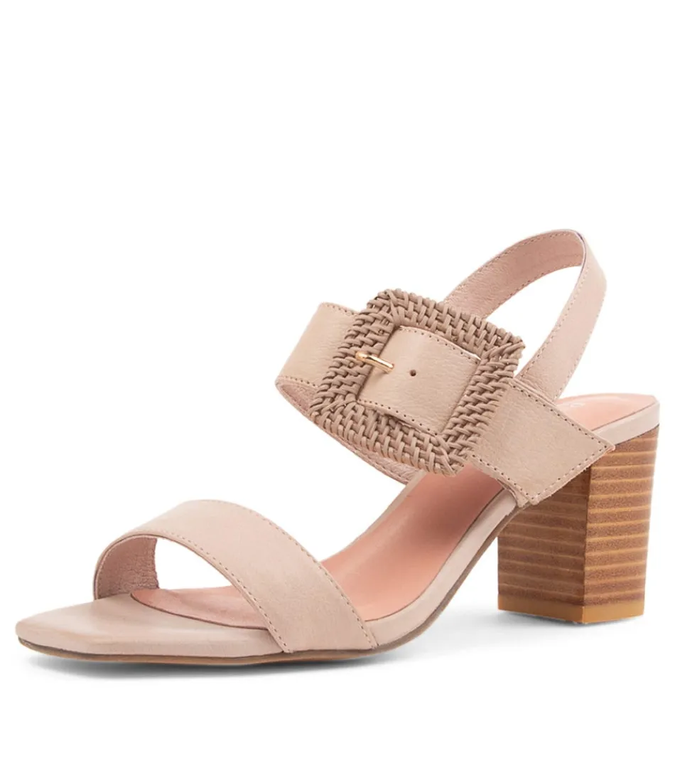 Women DJANGO & JULIETTE Heels<Peace Cafe Leather Buckle Sandals