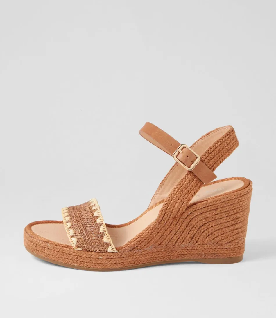 Women DJANGO & JULIETTE Espadrilles<Prophet Tan Multi Sandals