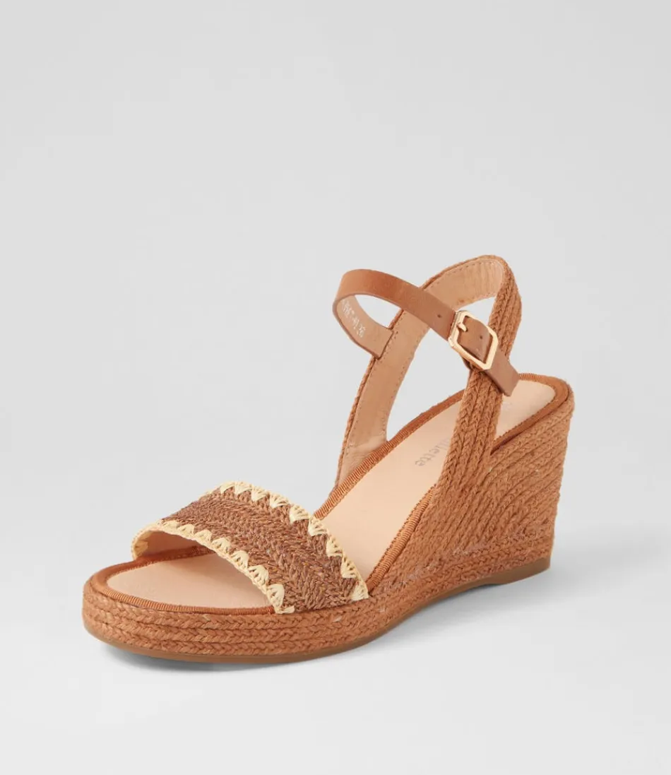 Women DJANGO & JULIETTE Espadrilles<Prophet Tan Multi Sandals