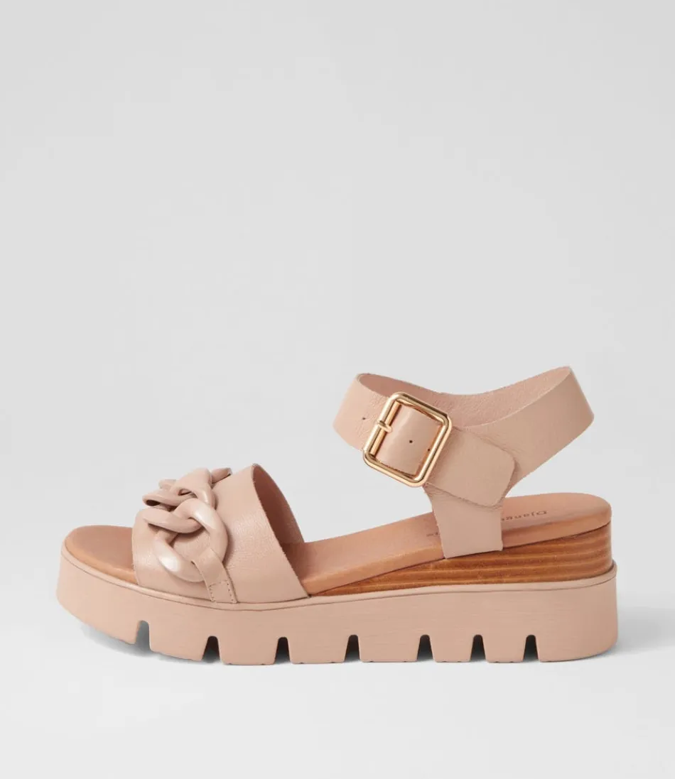 Women DJANGO & JULIETTE Sandals<Racassy Cafe Brush Leather Sandals