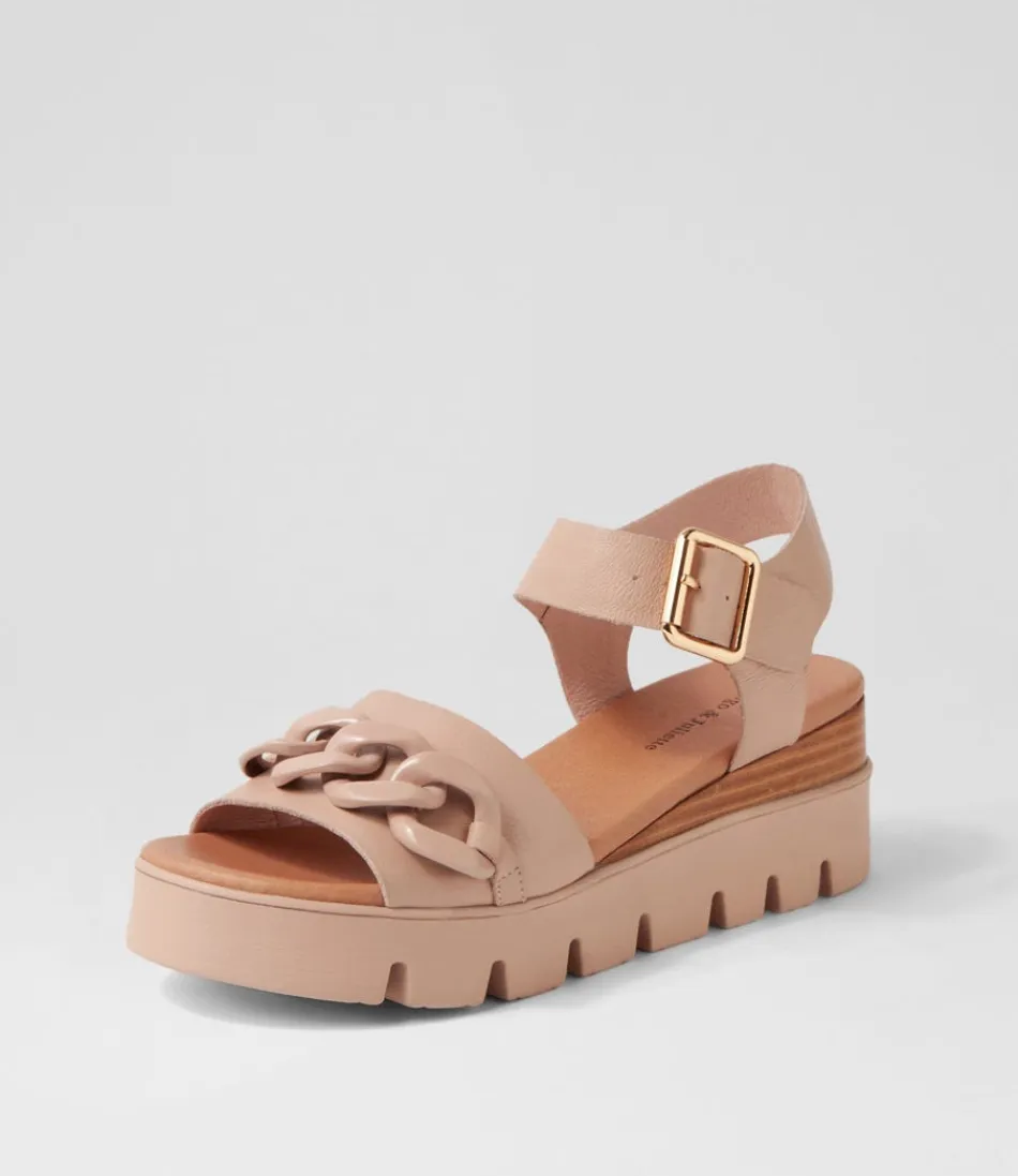 Women DJANGO & JULIETTE Sandals<Racassy Cafe Brush Leather Sandals