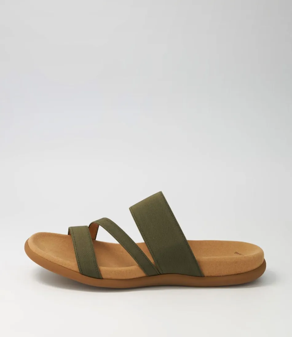 Women GABOR Comfort<Rachie Olive Elastic Sandals