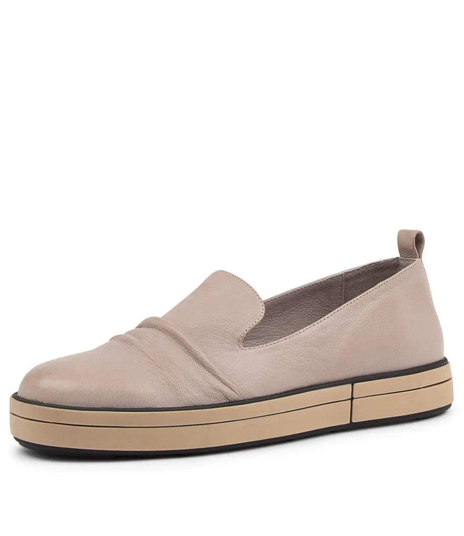 Women ZIERA Loafers<Raider W Smoke Leather Flat Shoes