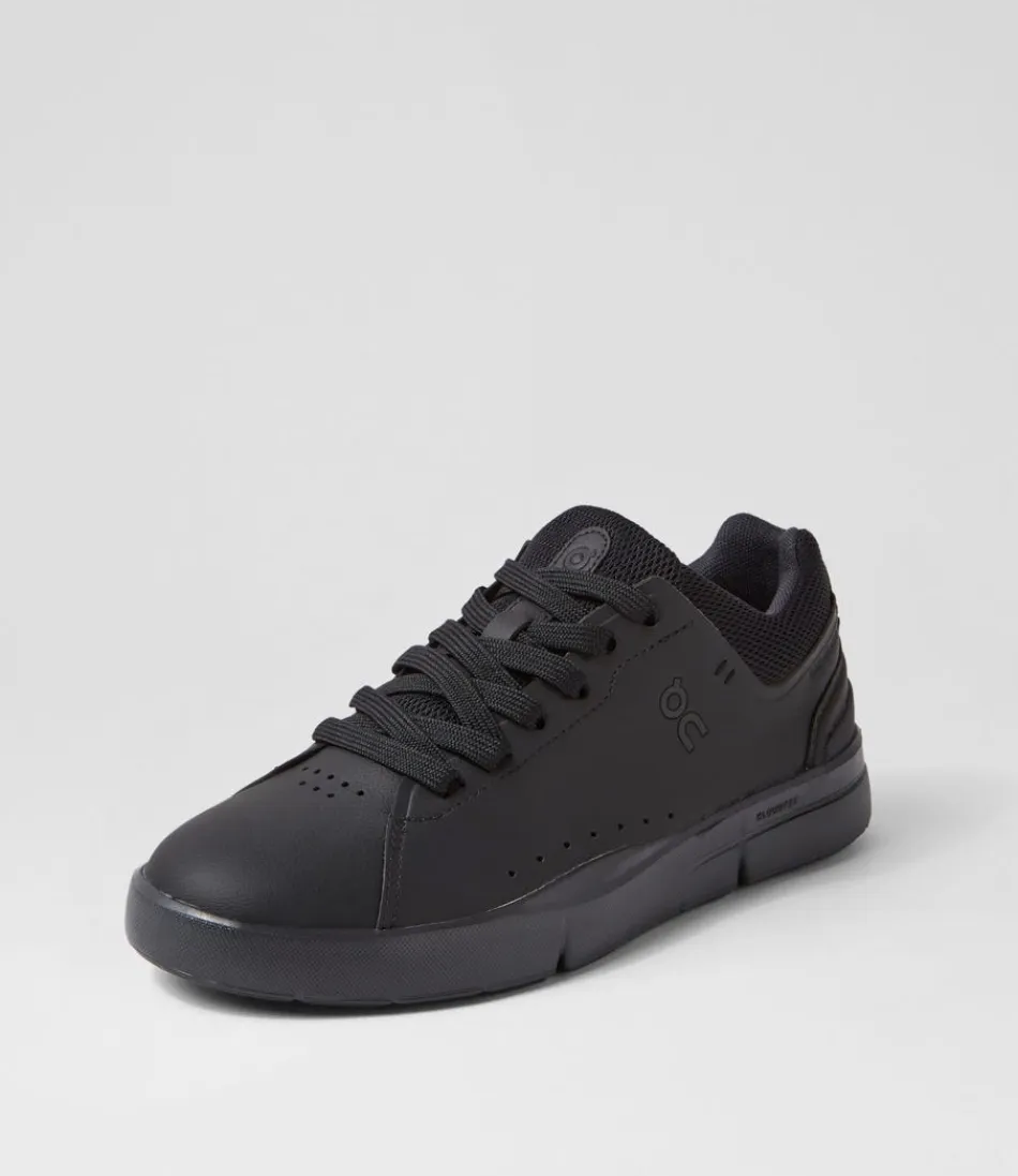 Women ON Sneakers<Roger Advantage W All Black Vegan Sneakers