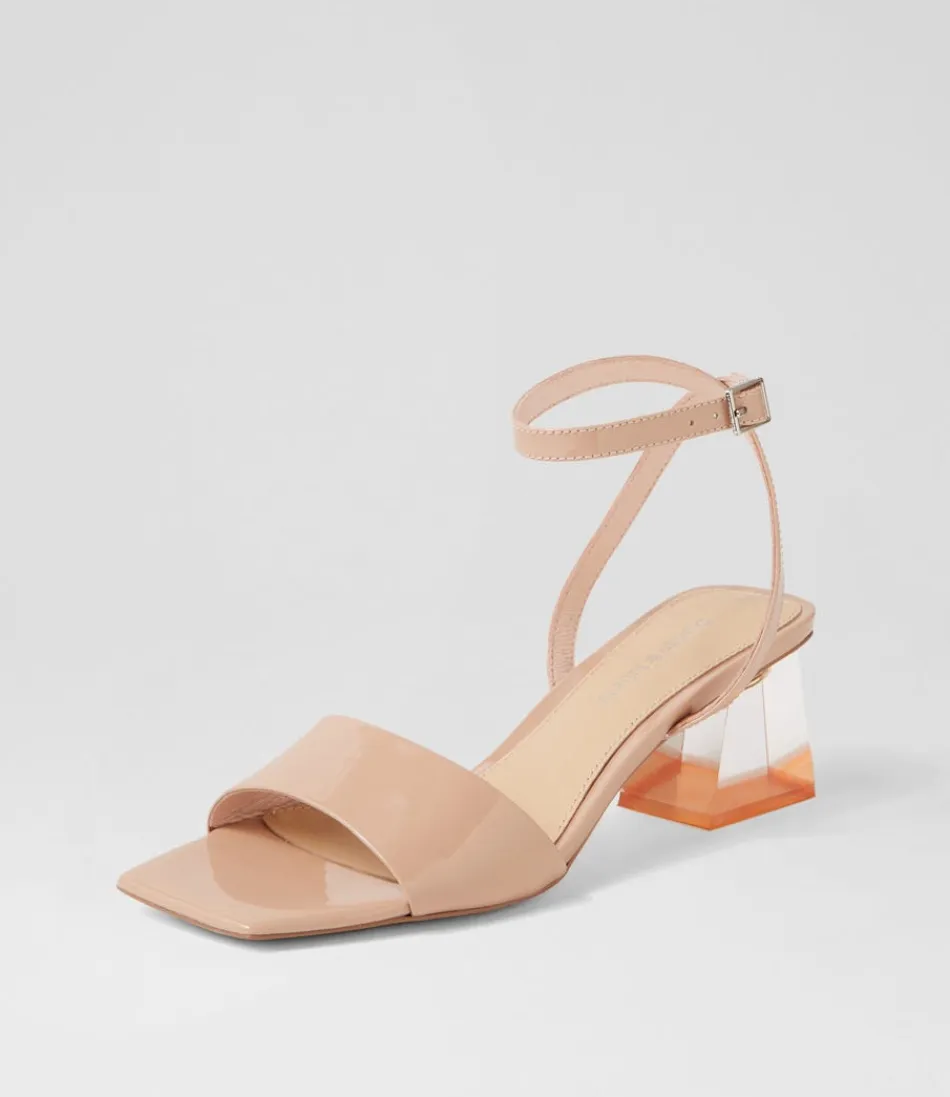 Women DJANGO & JULIETTE Sandals<Rolo Cafe Patent Leather Sandals