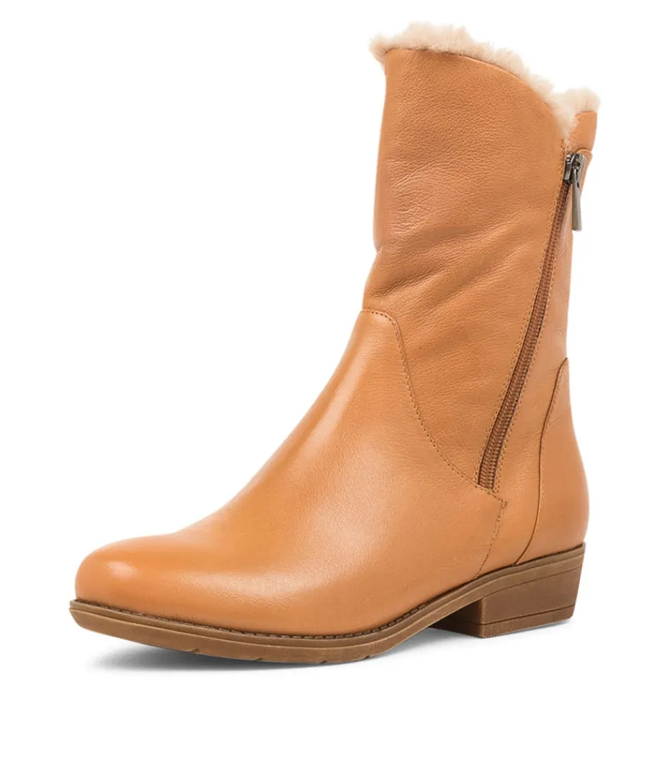 Women DJANGO & JULIETTE Boots<Rudo New Tan-Natural-Fur