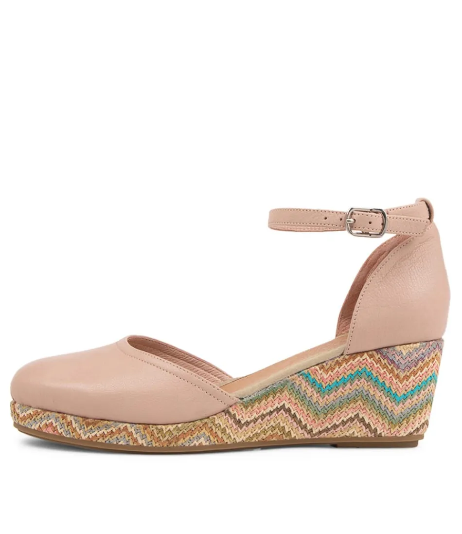 Women DJANGO & JULIETTE Espadrilles<Rylaf Cafe Aztec Leather Sandals