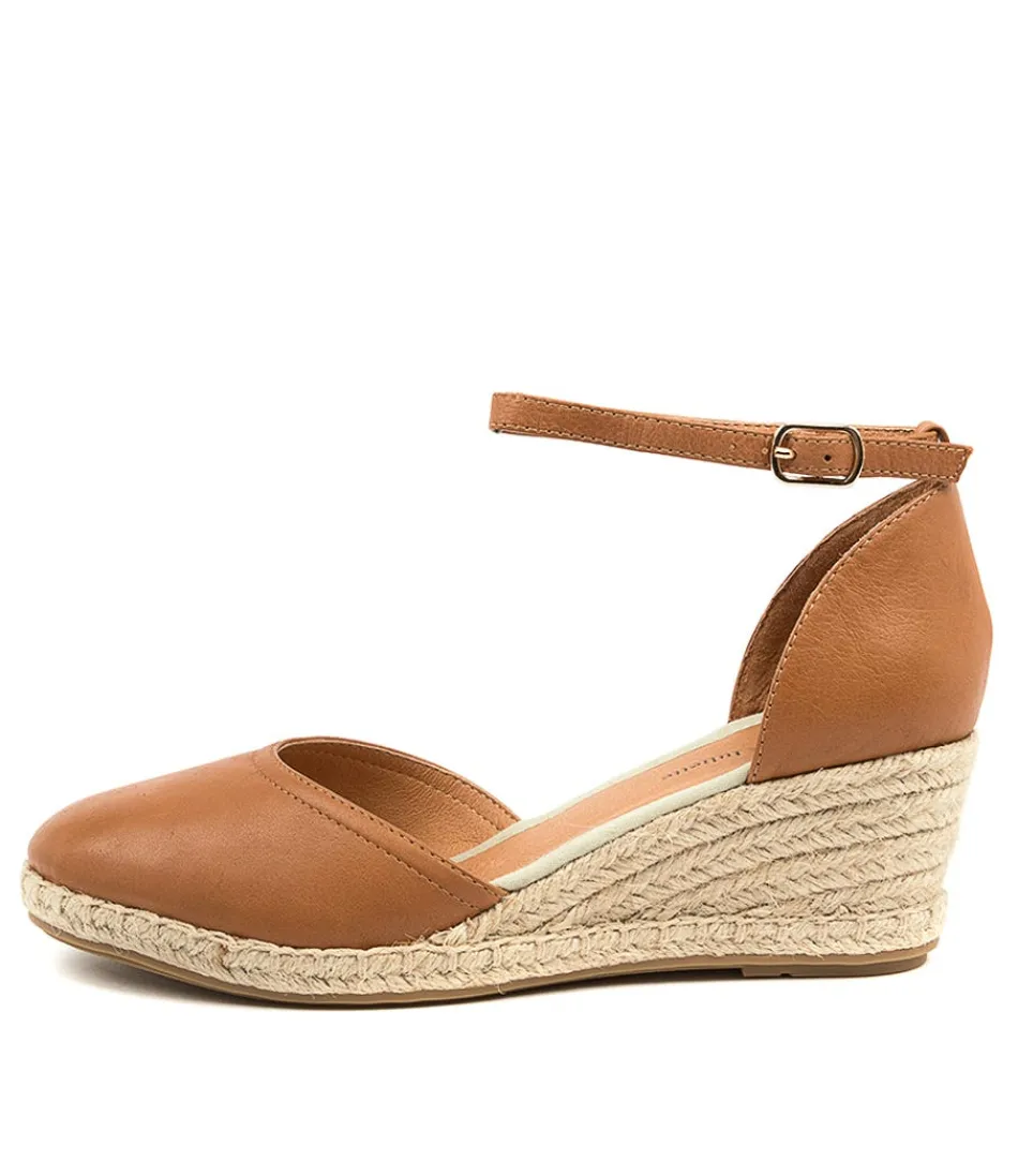 Women DJANGO & JULIETTE Espadrilles<Rylen Dk Tan Leather