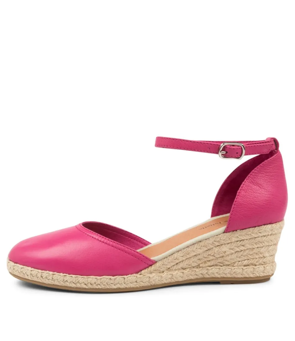 Women DJANGO & JULIETTE Espadrilles<Rylen Fuchsia Leather