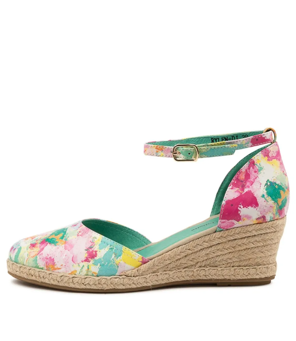 Women DJANGO & JULIETTE Espadrilles<Rylen Tropical Leather