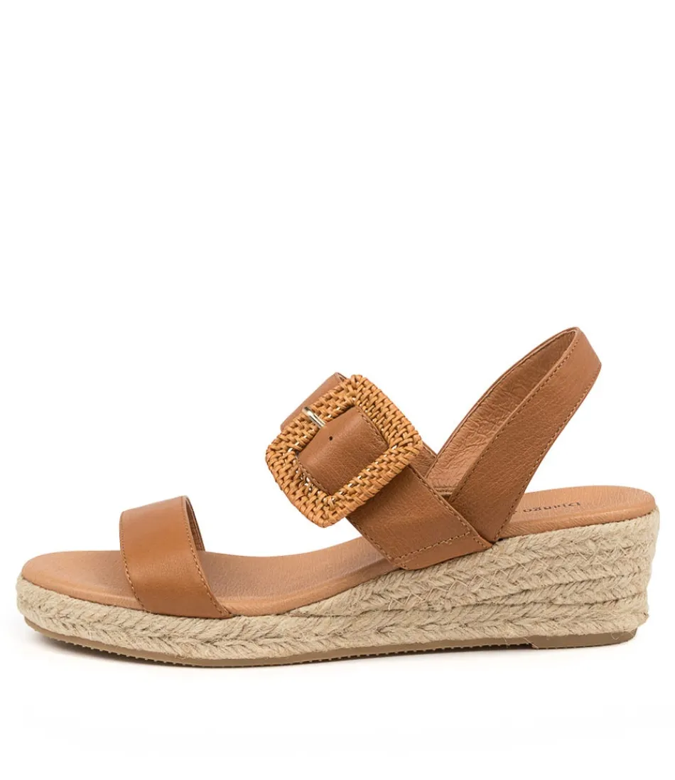 Women DJANGO & JULIETTE Espadrilles<Samiya Dk Tan Leather