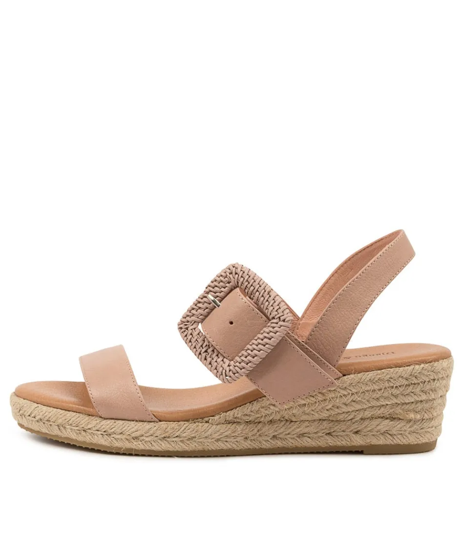 Women DJANGO & JULIETTE Espadrilles<Samiya Rose-Rose Leather