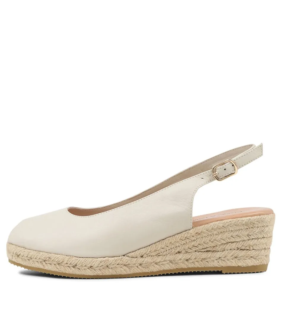 Women DJANGO & JULIETTE Wedges<Saniarly Almond Natural Rope Leather Sandals