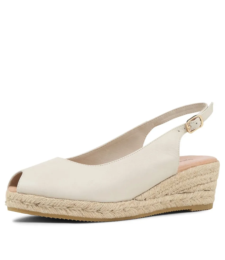 Women DJANGO & JULIETTE Wedges<Saniarly Almond Natural Rope Leather Sandals