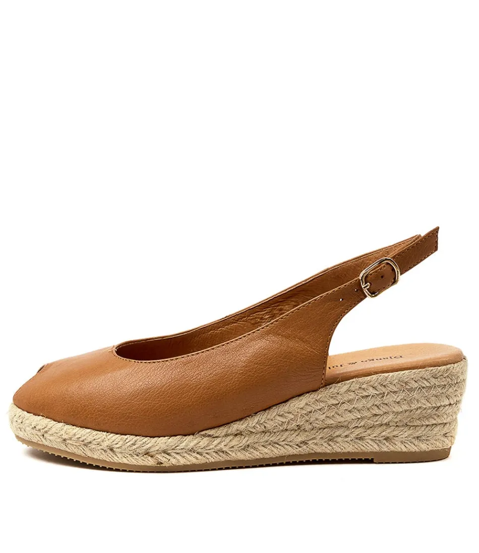 Women DJANGO & JULIETTE Espadrilles<Saniarly Dk Tan Leather