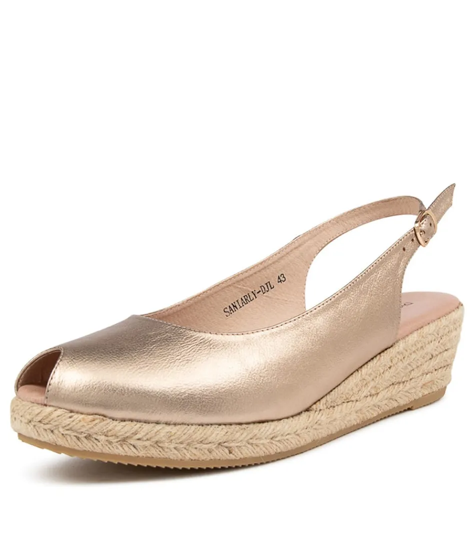 Women DJANGO & JULIETTE Espadrilles<Saniarly Lrg Champagne