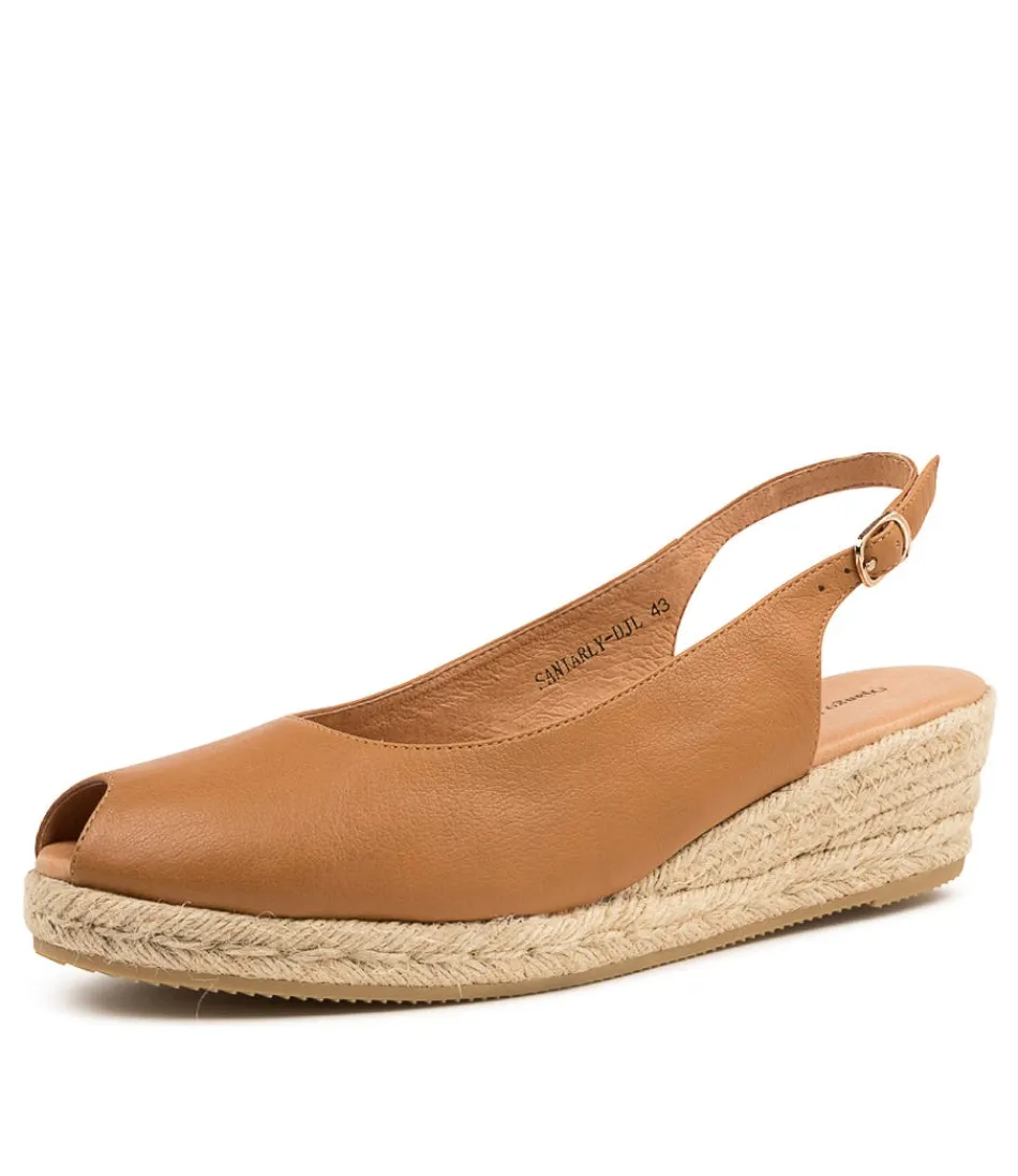 Women DJANGO & JULIETTE Espadrilles<Saniarly Lrg Dk Tan