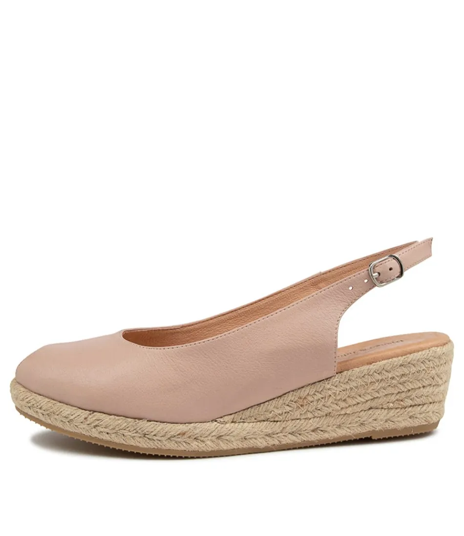 Women DJANGO & JULIETTE Espadrilles<Saniarly Lrg Rose Leather