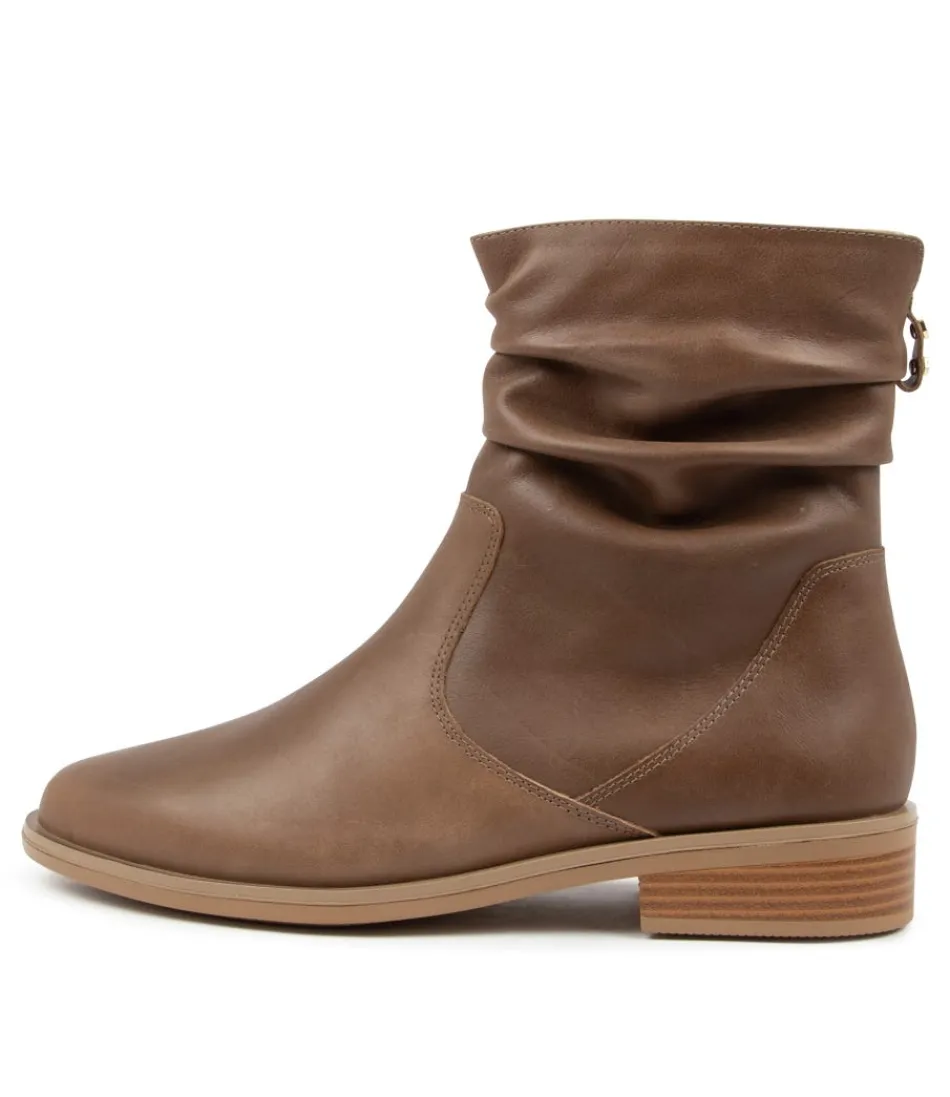 Women ZIERA Boots<Selma Xf Taupe Leather