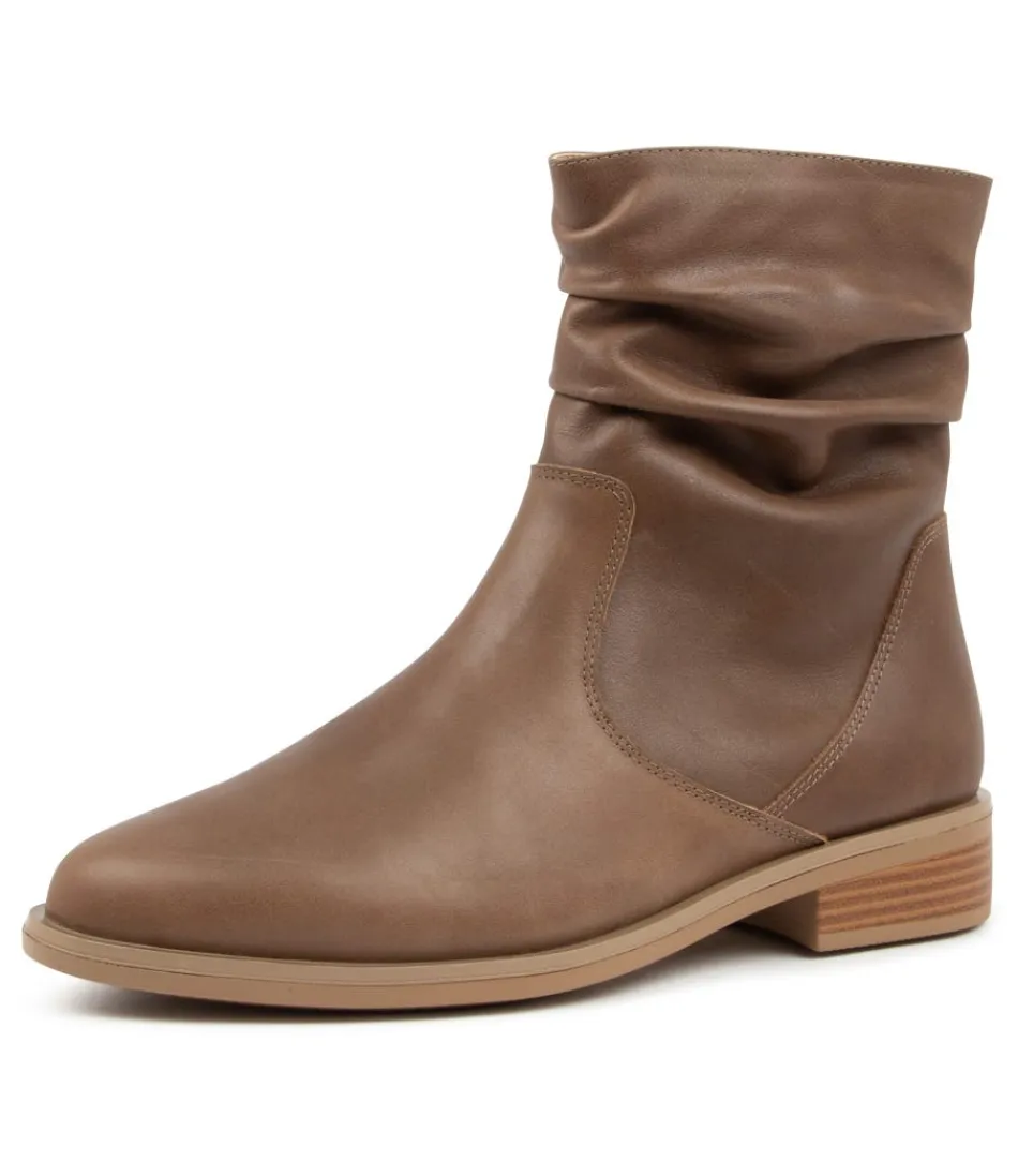 Women ZIERA Boots<Selma Xf Taupe Leather