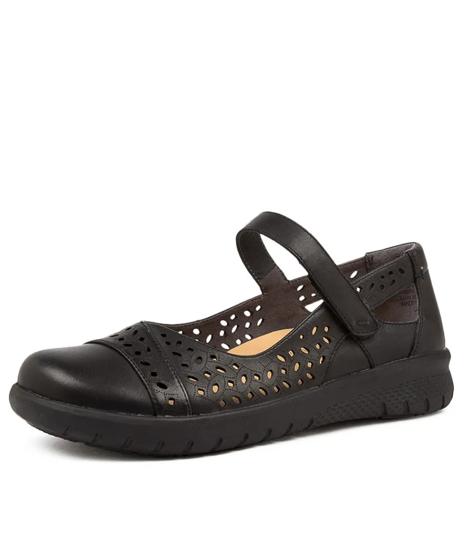 Women ZIERA Wedges<Selmah Xf Black-Black Lea