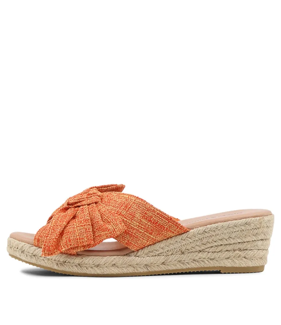 Women DJANGO & JULIETTE Wedges<Serena Mandarin Fabric Espadrilles