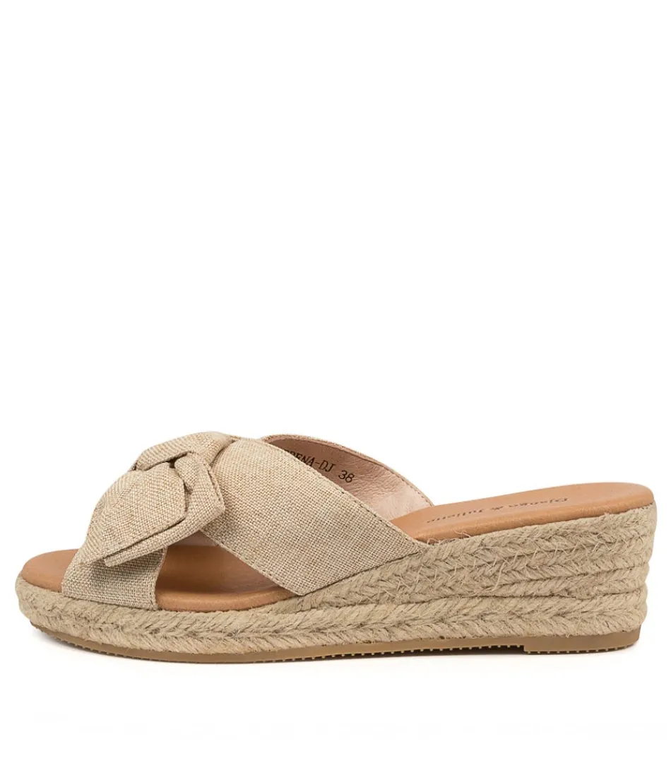 Women DJANGO & JULIETTE Espadrilles<Serena Natural Fabric