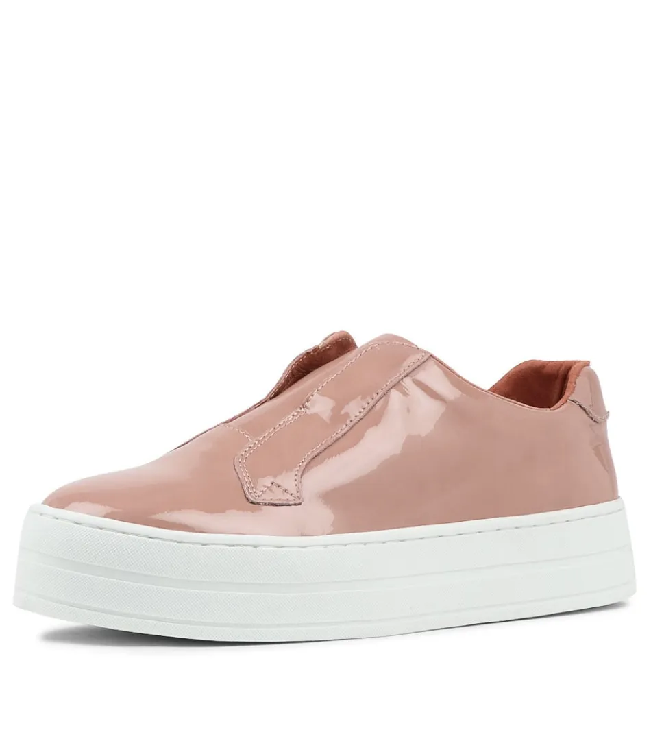 Women DJANGO & JULIETTE Sneakers<Shia Mushroom Patent Leather Sneakers Ws