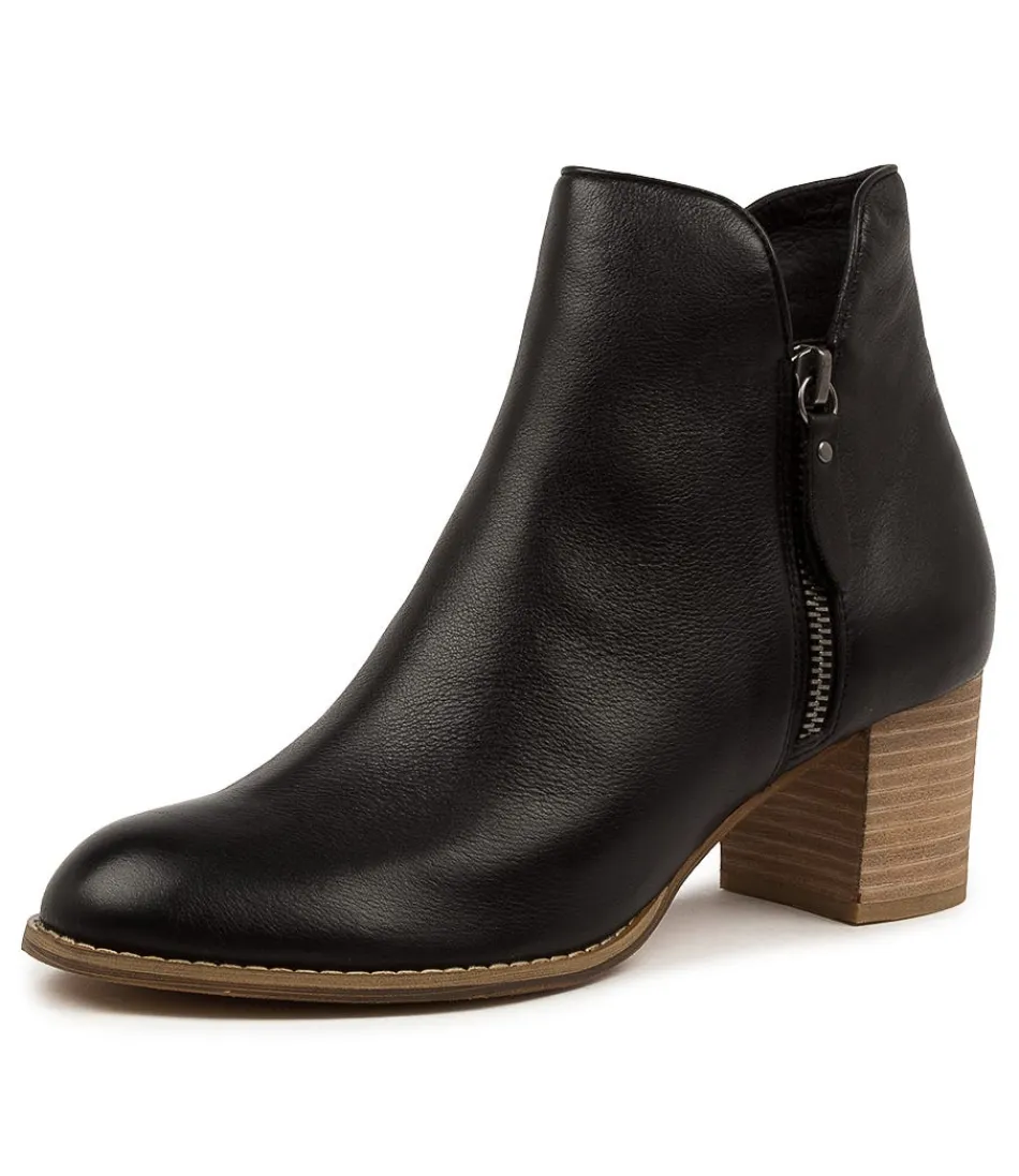 Women DJANGO & JULIETTE Boots<Shiannely Black-Nat- Heel